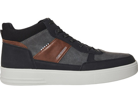 Funky Buddha Ανδρικά Μποτάκια Suede Μαύρα FBM012-029-08