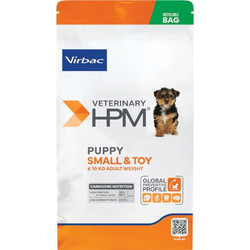 Virbac Veterinary HPM Puppy Small & Toy with Pork, Chicken & Rice 3kg