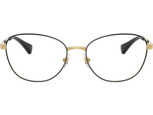 Ralph Lauren RL6063 9443 Γυναικείος Σκελετός Γυαλιών Οράσεως Μεταλλικός Χρυσός Μαύρος