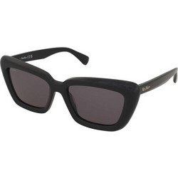 Max Mara MM0171 01A Γυναικεία Γυαλιά Ηλίου Πεταλούδα Κοκάλινα Μαύρα με Μαύρο Φακό