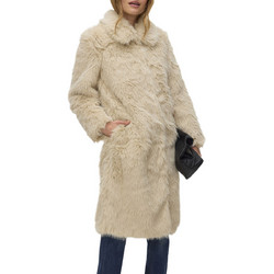 Vero Moda Γυναικεία Γούνα Μακριά Εκρού Gloria 10339433