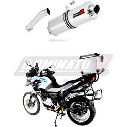 Dominator Τελικό Εξάτμισης για BMW GS 650 Silver