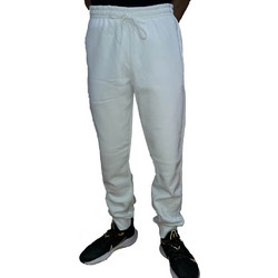 Target Ανδρικό Παντελόνι Φόρμας Fleece με Λάστιχο Λευκό M25-74092-01