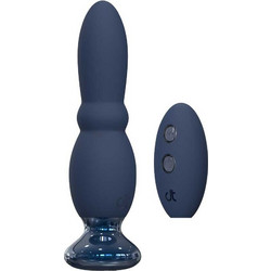 Dream Toys Glam Beaded Πρωκτικός Δονητής Ασύρματος 12cm Μπλε