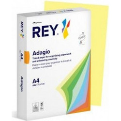Rey Adagio Χαρτί Α4 160gr/m² 250 Φύλλα Κίτρινο