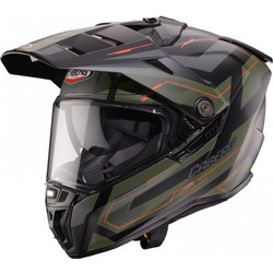 Caberg Tanami Ranger Black Green Orange Κράνος Μηχανής On / Off 1580gr