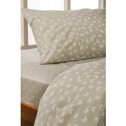 WhiteEgg Σετ Παιδικά Σεντόνια Μονά 165x240 C064-3 Grey 3τμχ