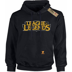 Takeposition League of Legends Παιδικό Φούτερ με Κουκούλα Μαύρο 214-811-4689