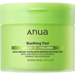 Anua Azelaic 10 Hyaluron Redness Soothing Ενυδατικά Μαντηλάκια Τόνωσης Προσώπου 90τμχ