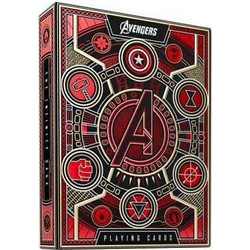 theory11 Marvel Avengers Τράπουλα Κόκκινη TG557384