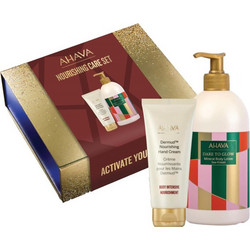 Ahava Nourishing Care Dermud Nourishing Hand Cream 100ml + Mineral Botanic Body Lotion 500ml