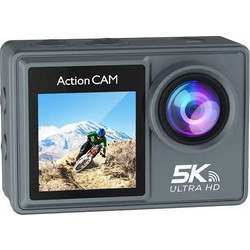 idl-M40R Action Camera Υποβρύχια με WiFi και Οθόνη 2" Μαύρη
