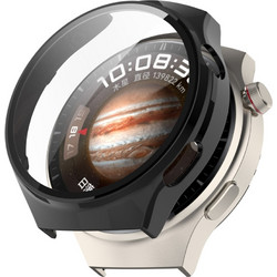 Techsuit Defense360 Pro Πλαστική Θήκη με Προστασία Οθόνης για Huawei Watch 4 Pro 48mm Μαύρη