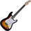 Memphis STM 33 Ηλεκτρική Κιθάρα ST Style με Μαγνήτες SSS Sunburst