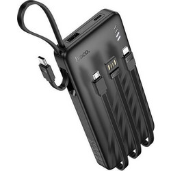 Hoco J146 Power Bank 10000mAh με Θύρα USB-A & Θύρα USB-C Black
