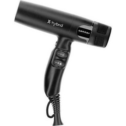 Gamma X-Hybrid Matt Black 8021660021848 Πιστολάκι Μαλλιών με Φυσούνα