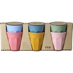 Rice Σετ Ποτήρια Νερού Μελαμίνη 250ml 6τμχ MELCU-6ZAW25
