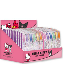 Hello Kitty Σετ Στυλό Gel Πολύχρωμο 6τμχ