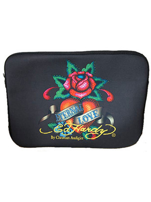 Ed Hardy Original Eternal Love Θήκη Laptop 13.3" Black Multicolor