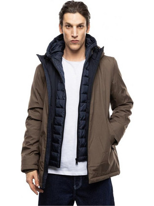 Splendid Ανδρικό Μπουφάν Χειμωνιάτικο Softshell Καφέ 52-201-093