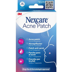 3M Nexcare Acne Επιθέματα Προσώπου για Μαύρα Στίγματα & Σπυράκια 15τμχ