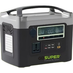 GDSUPER GD-HL-600W GD-HL-600W Power Station 640Wh 3xAC 1xDC 5xUSB-A 1xUSB-C