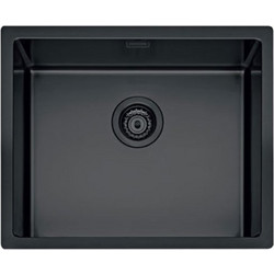 Apell Metamorfosis MEM75 Ένθετος Νεροχύτης Inox Brushed Black 54x44cm