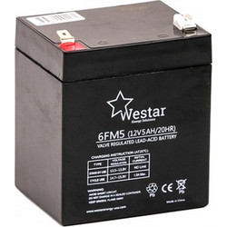 Westar 6FM5 Μπαταρία Vrla 12V 5Ah