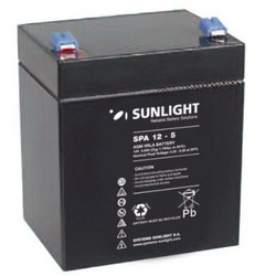 Sunlight SPA12-5 Μπαταρία VRLA-AGM 12V 5Ah