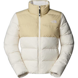 The North Face Saikuru Γυναικείο Μπουφάν Χειμωνιάτικο Puffer Κοντό Αδιάβροχο Εκρού NF0A89JD