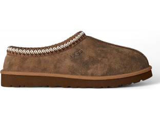 UGG Tasman Χειμερινές Ανδρικές Παντόφλες Κλειστές με Γούνα Καφέ 1173810-00KD