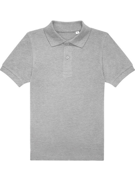 B&C Collection Παιδικό Polo Κοντομάνικο Γκρι 50542125