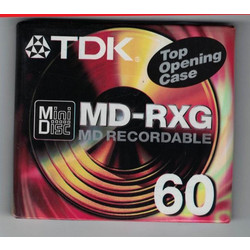 TDK 57032 Εγγράψιμο MD-RXG