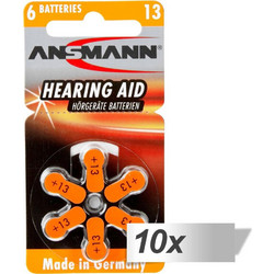 Ansmann Zinc Air 13 60τμχ