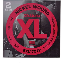 D'Addario EXL170TP Σετ 4 Χορδές Ηλεκτρικού Μπάσου Nickel Plated Steel 45-100" Normal Tension