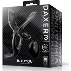 IntoYou Daxer 3 Girth Vibrating Double Cockring