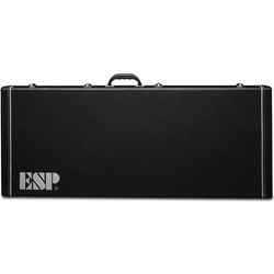 ESP Snakebyte Form Fit Βαλίτσα Ηλεκτρικής Κιθάρας Μαύρη με Επένδυση