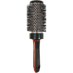 Farcom 6974R Θερμική Βούρτσα Μαλλιών για Ίσιωμα Μαύρη