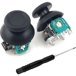 3D Analog Joysticks για Χειριστήριο PS4 Μαύρα 2τμχ TOOL-0038