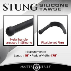 Master Series Padle Stung Silicone Tawse