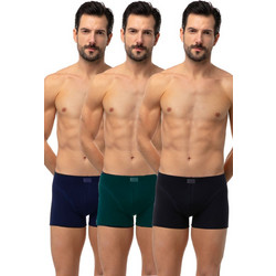 Minerva Sporties Ανδρικά Μποξεράκια Σετ 3Pack 90-23026-002-162