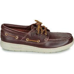 Timberland Ανδρικά Μοκασίνια Boat Shoes Δερμάτινα Καφέ TB0A6CXMEIW1