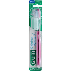 Gum 563 Original White Medium Oδοντόβουρτσα Ροζ