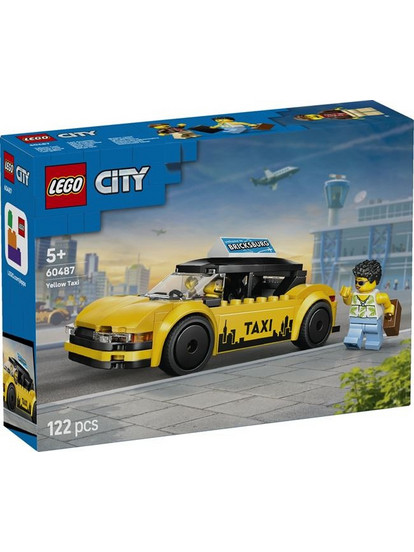 Lego City Yellow Taxi για 5+ Ετών 60487