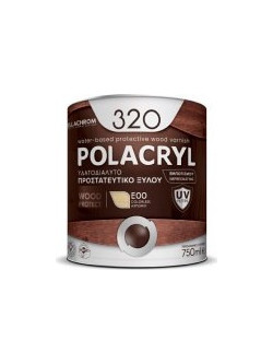 Pellachrom Polacryl 320 Λάδι Επιφάνειας Ξύλου Νερού 0.75lt Δρυς