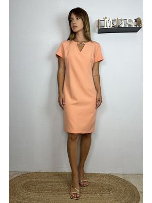 Gianni Rodini Mini Καλοκαιρινό Βραδινό Φόρεμα Κοραλί 558025
