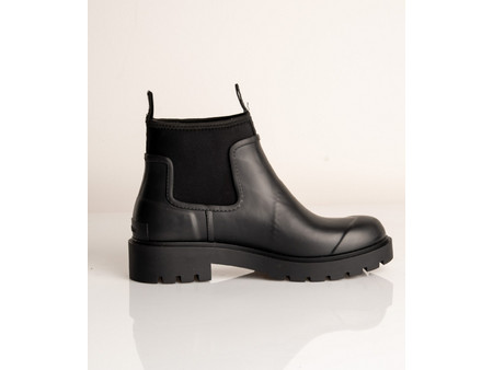 Calvin Klein Ανδρικά Chelsea Μποτάκια Δερμάτινα Μαύρα YM0YM01376-06C