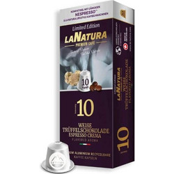 La Natura Lifestyle Κάψουλες Espresso White Truffle Chocolate Συμβατές με Μηχανή Nespresso 10τμχ