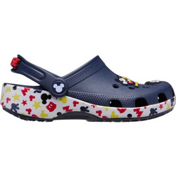 Crocs Mickey Mouse and Friends Classic Clog Παιδικά Παπούτσια Θαλάσσης για Αγόρι Ανατομικά Navy Μπλε 211148-90H