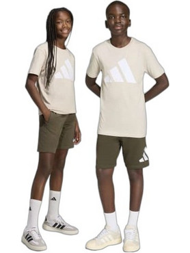 Adidas Παιδικό Σετ Καλοκαιρινό Μπεζ Χακί KD6057